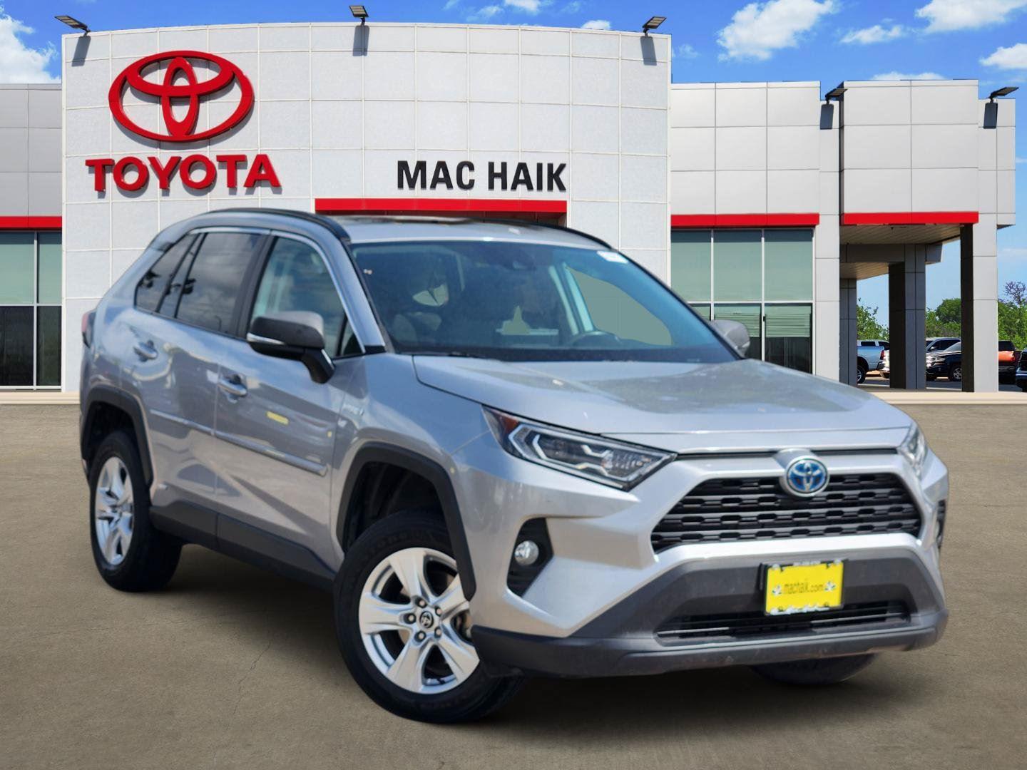 Silver Sky Metallic 2021 Toyota RAV4 Hybrid SUV / Crossover All-Wheel Drive Continuously Variable Transmission