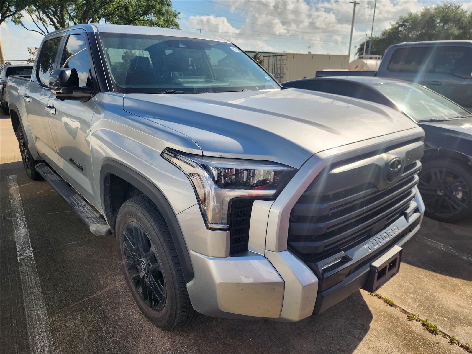 Celestial Silver Metallic 2025 Toyota Tundra Pickup Truck Four-Wheel Drive Automatic