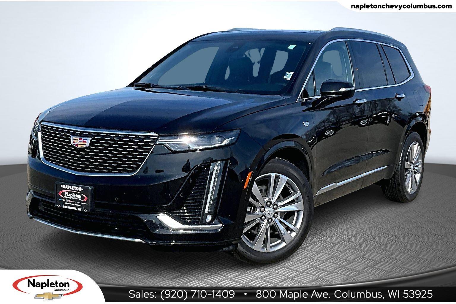 Stellar Black Metallic 2025 Cadillac XT6 Premium Luxury AWD SUV / Crossover Four-Wheel Drive 9-Speed Automatic