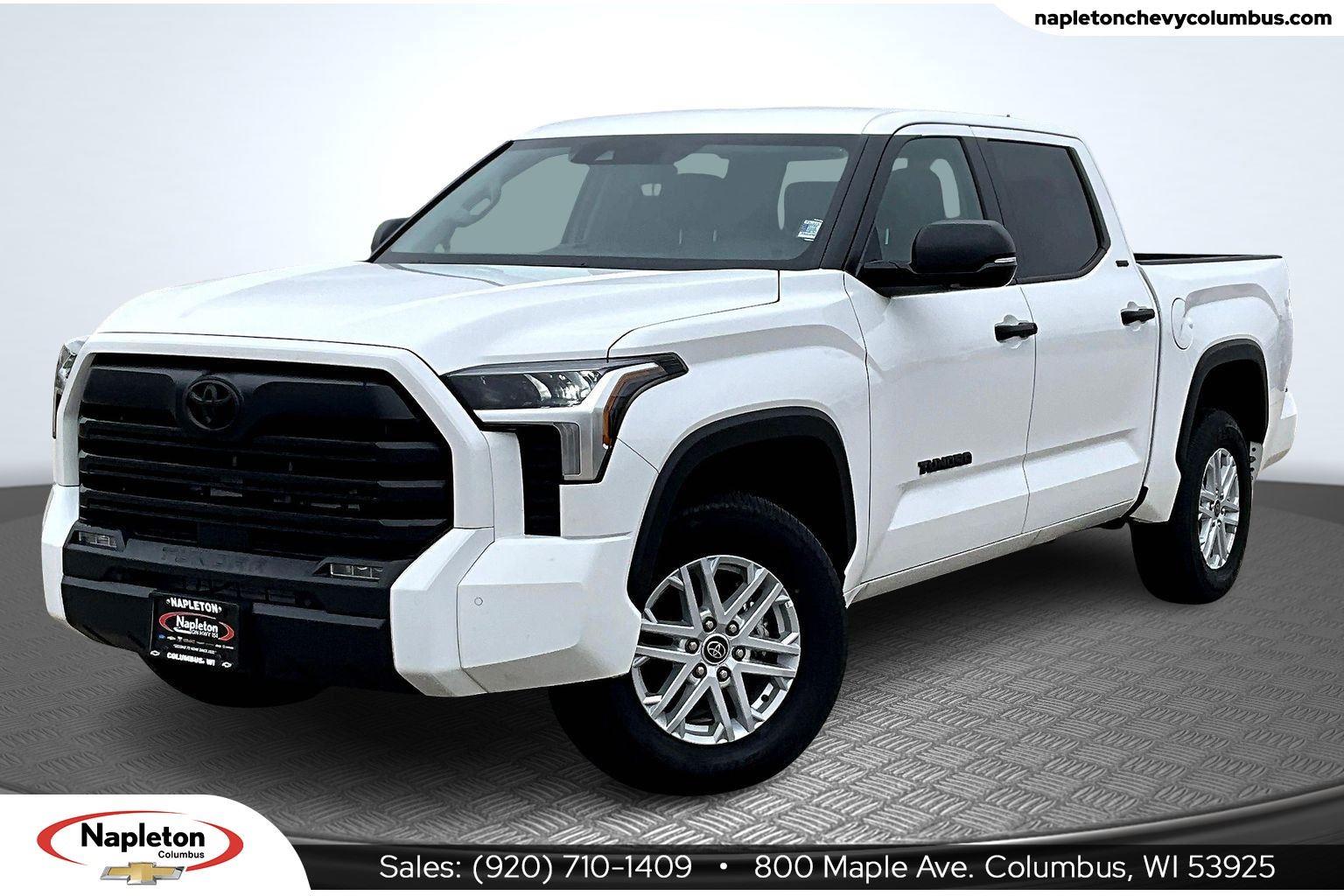 Ice Cap 2024 Toyota Tundra SR5 CrewMax Cab 4WD Pickup Truck Four-Wheel Drive Automatic