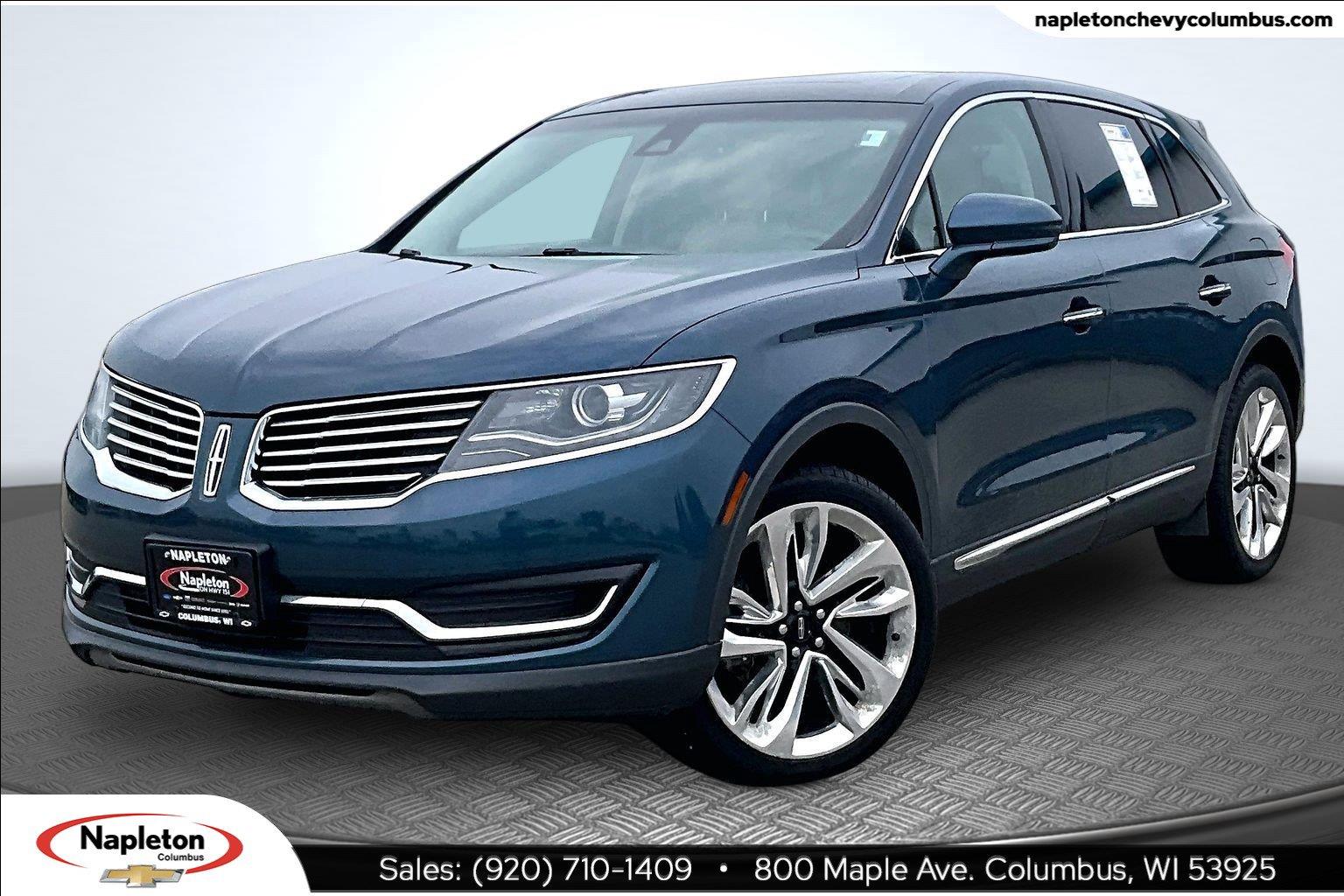 2016 Lincoln MKX SUV / Crossover All-Wheel Drive 6-Speed Automatic