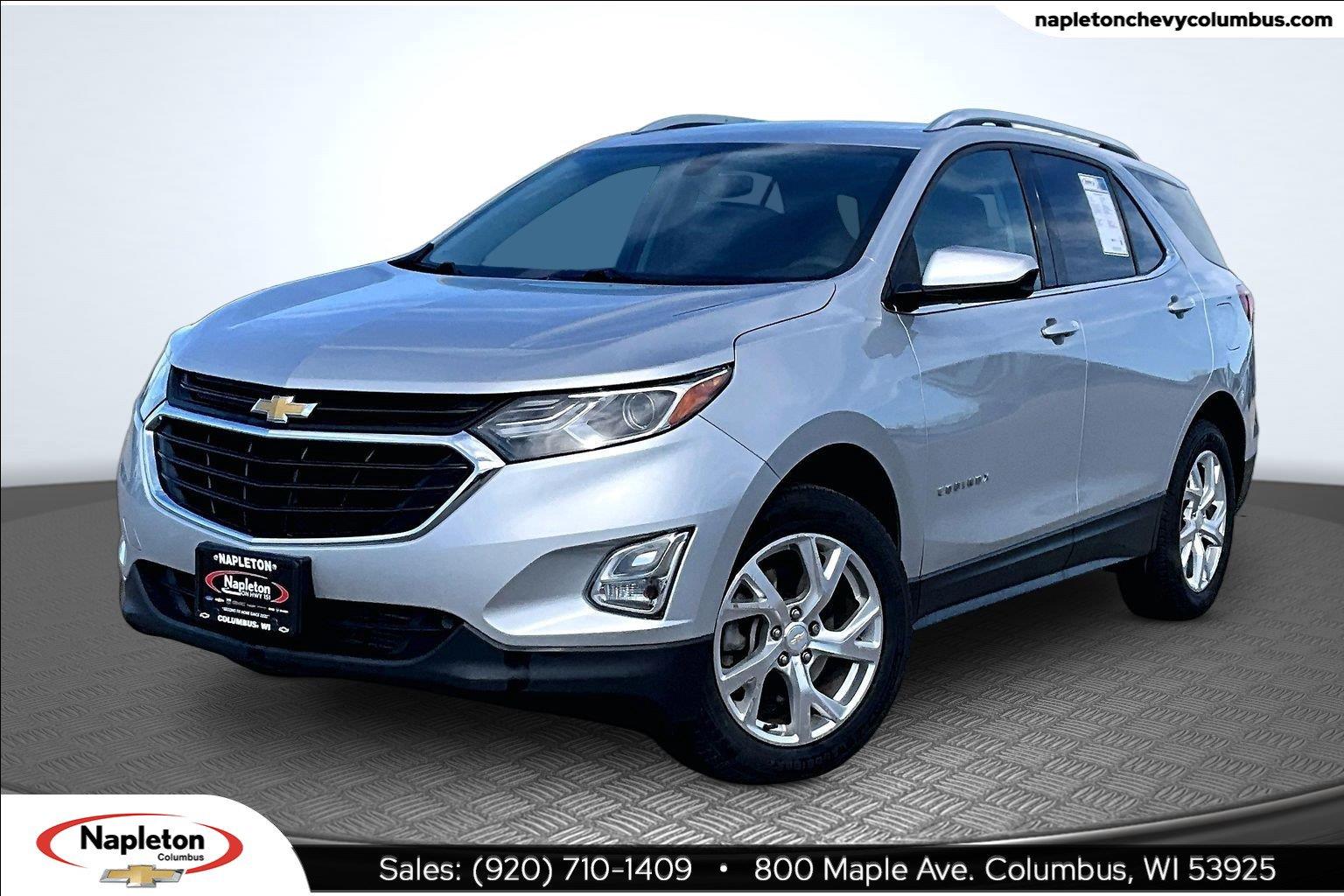 Silver Ice Metallic 2019 Chevrolet Equinox SUV / Crossover Four-Wheel Drive 9-Speed Automatic Overdrive