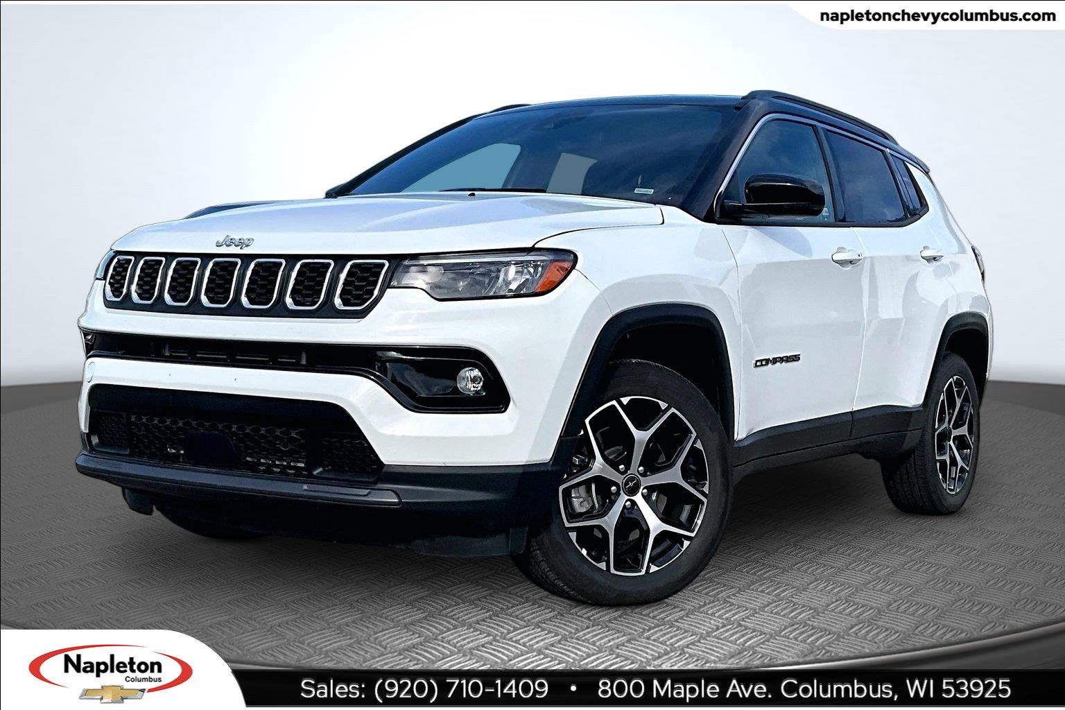 Bright White Clearcoat 2026 Jeep Compass SUV / Crossover Four-Wheel Drive 8-Speed Automatic