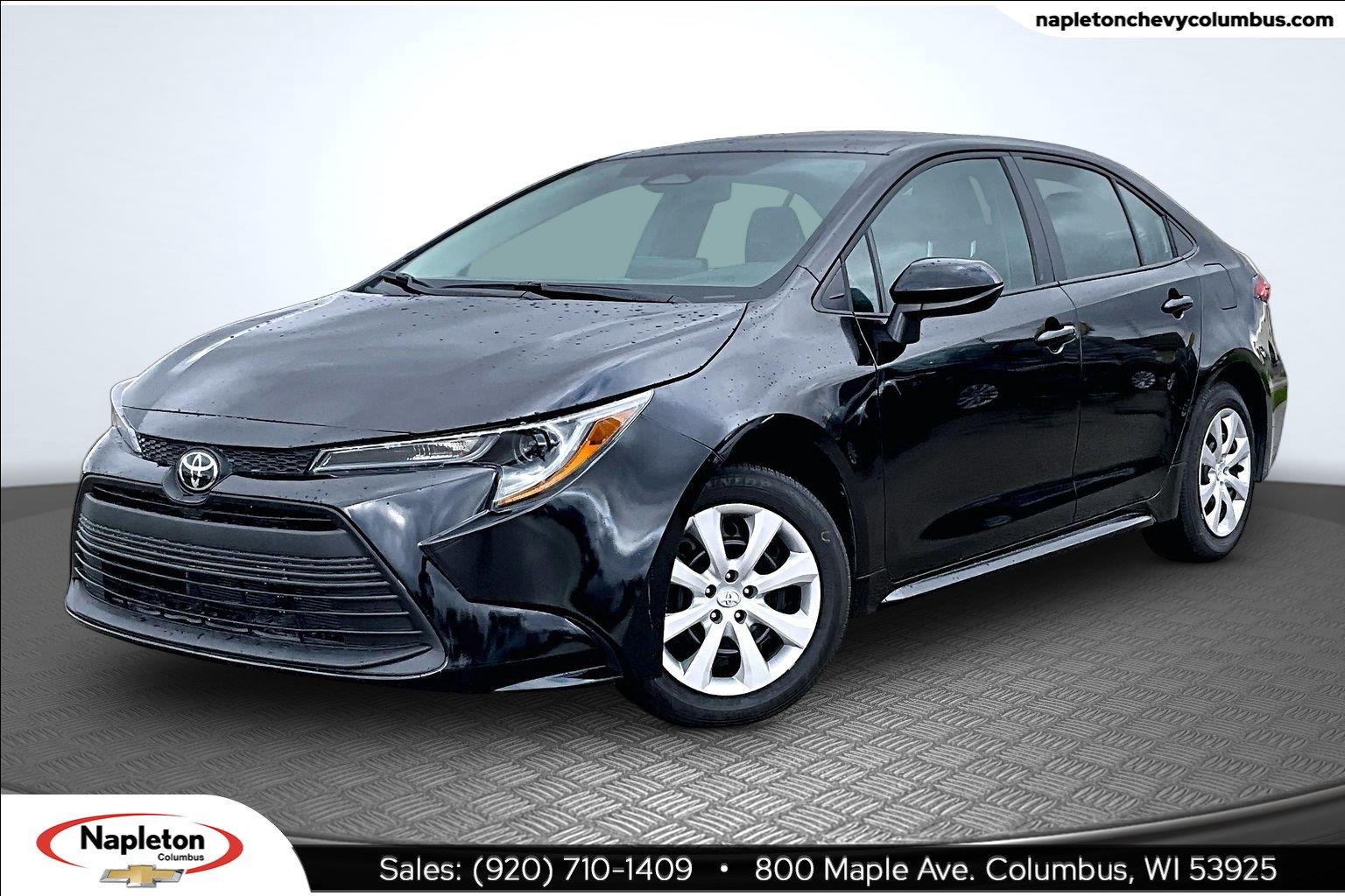 Midnight Black Metallic 2026 Toyota Corolla Sedan Front-Wheel Drive Continuously Variable Transmission
