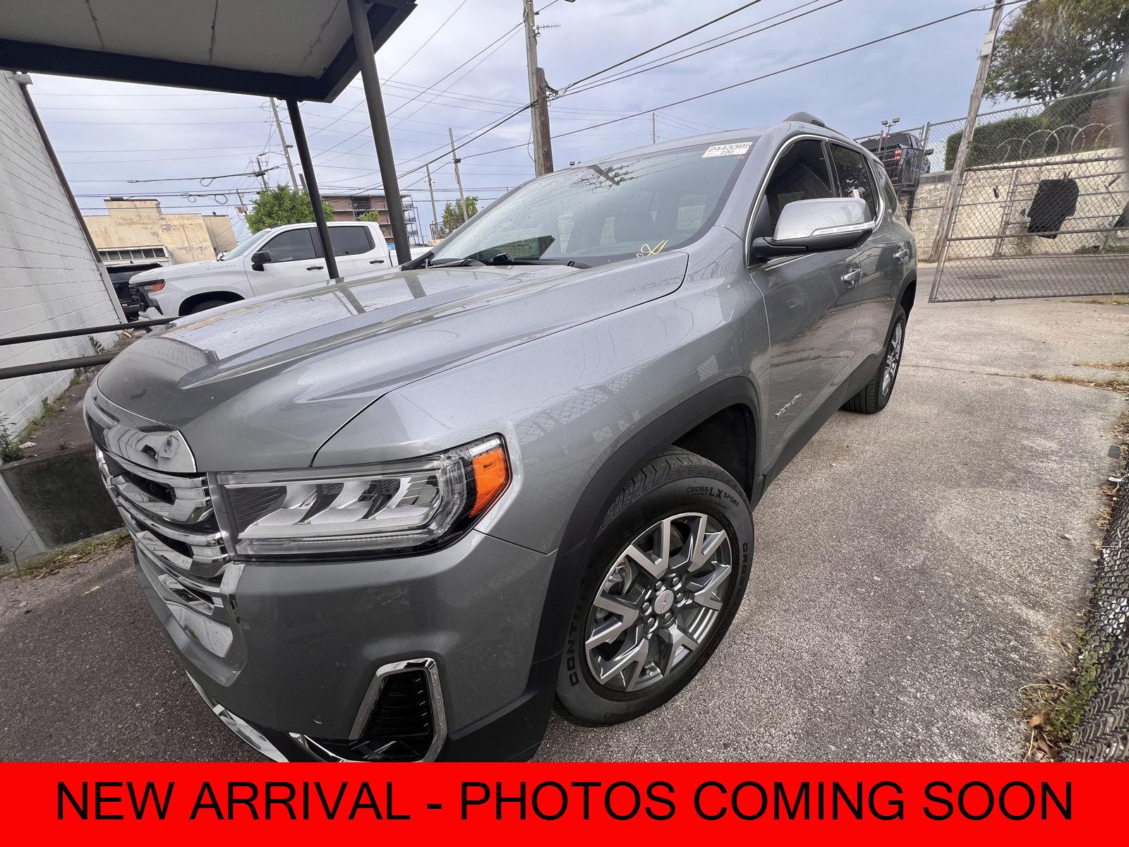 Sterling Metallic 2023 GMC Acadia SLT FWD SUV / Crossover Front-Wheel Drive 9-Speed Automatic