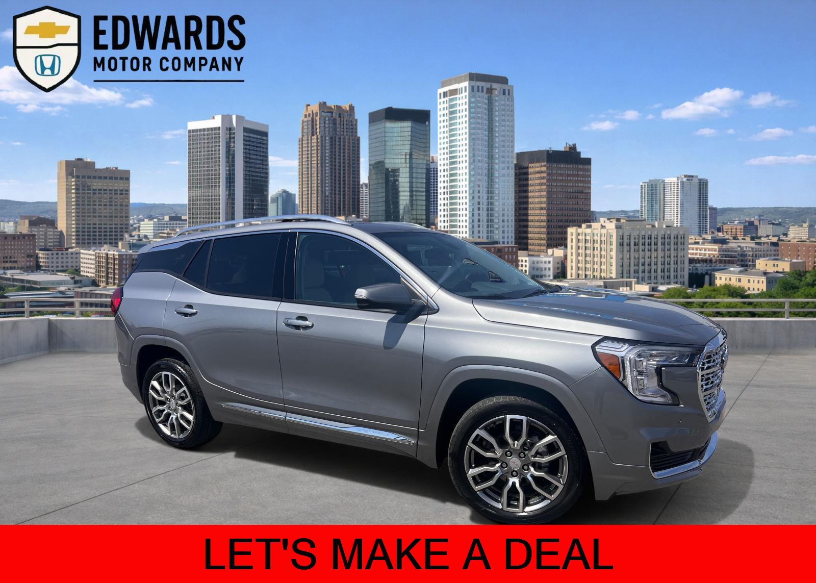 Sterling Metallic 2023 GMC Terrain Denali AWD SUV / Crossover All-Wheel Drive 9-Speed Automatic Overdrive