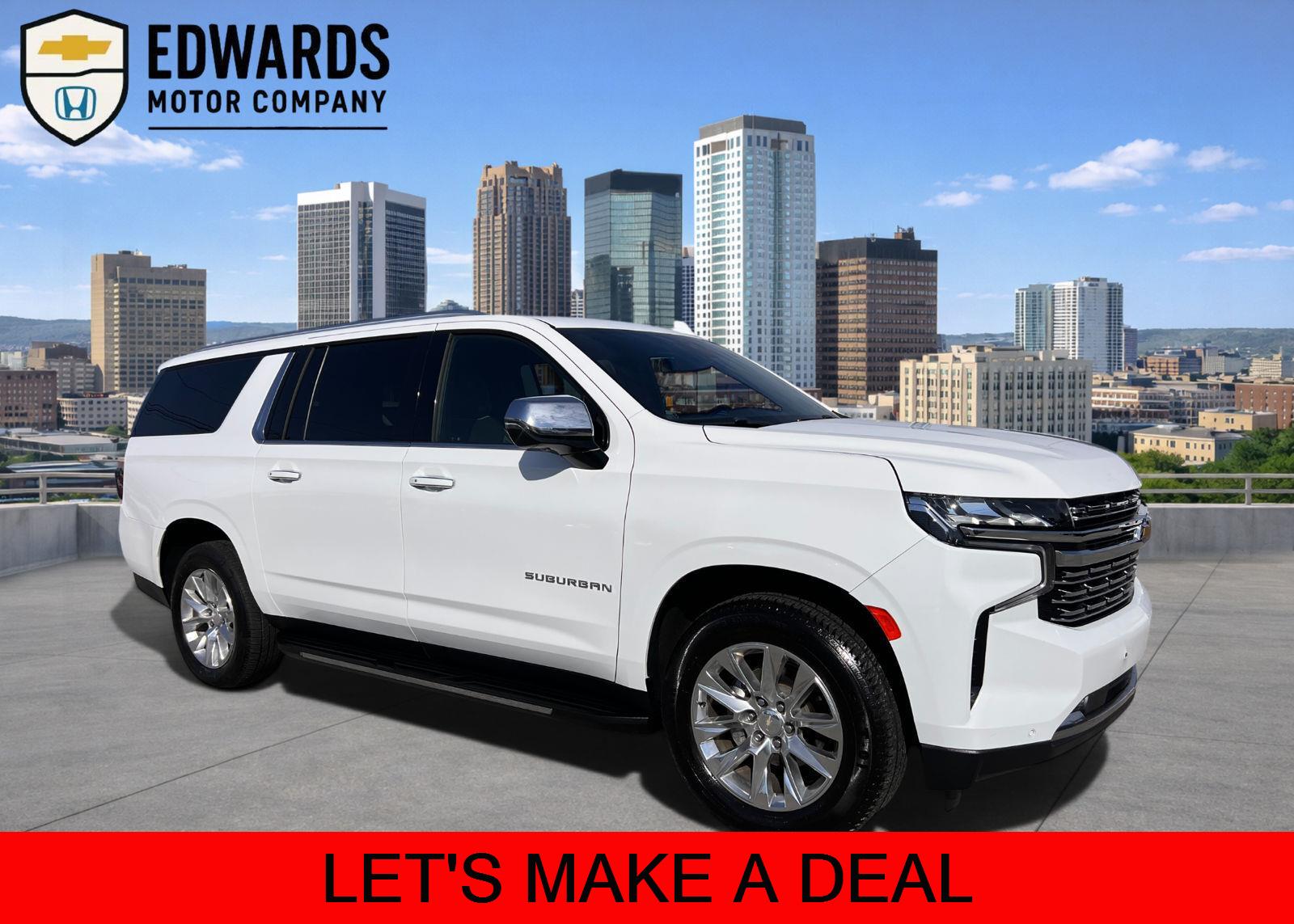 Summit White 2023 Chevrolet Suburban Premier RWD SUV / Crossover 4X2 Automatic