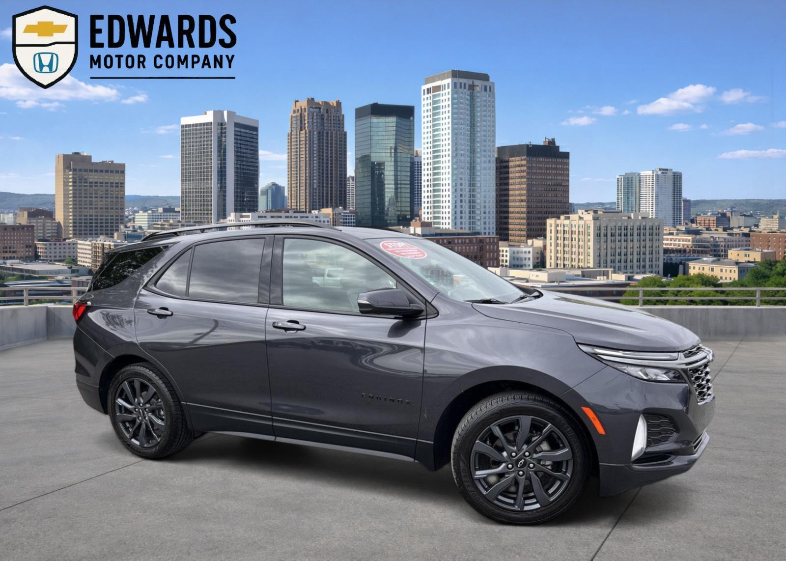 Iron Gray Metallic 2023 Chevrolet Equinox RS with 1RS FWD SUV / Crossover Front-Wheel Drive 6-Speed Automatic Overdrive