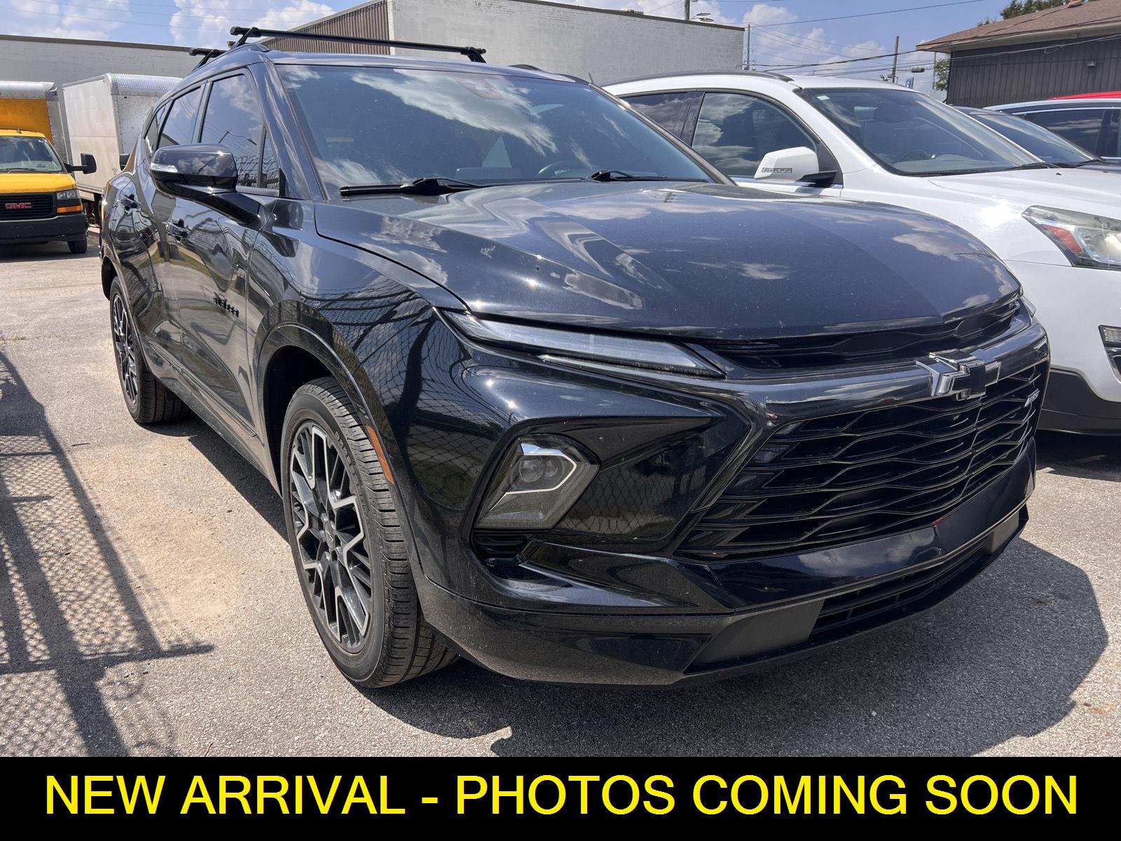 Black 2023 Chevrolet Blazer RS FWD SUV / Crossover Front-Wheel Drive 9-Speed Automatic