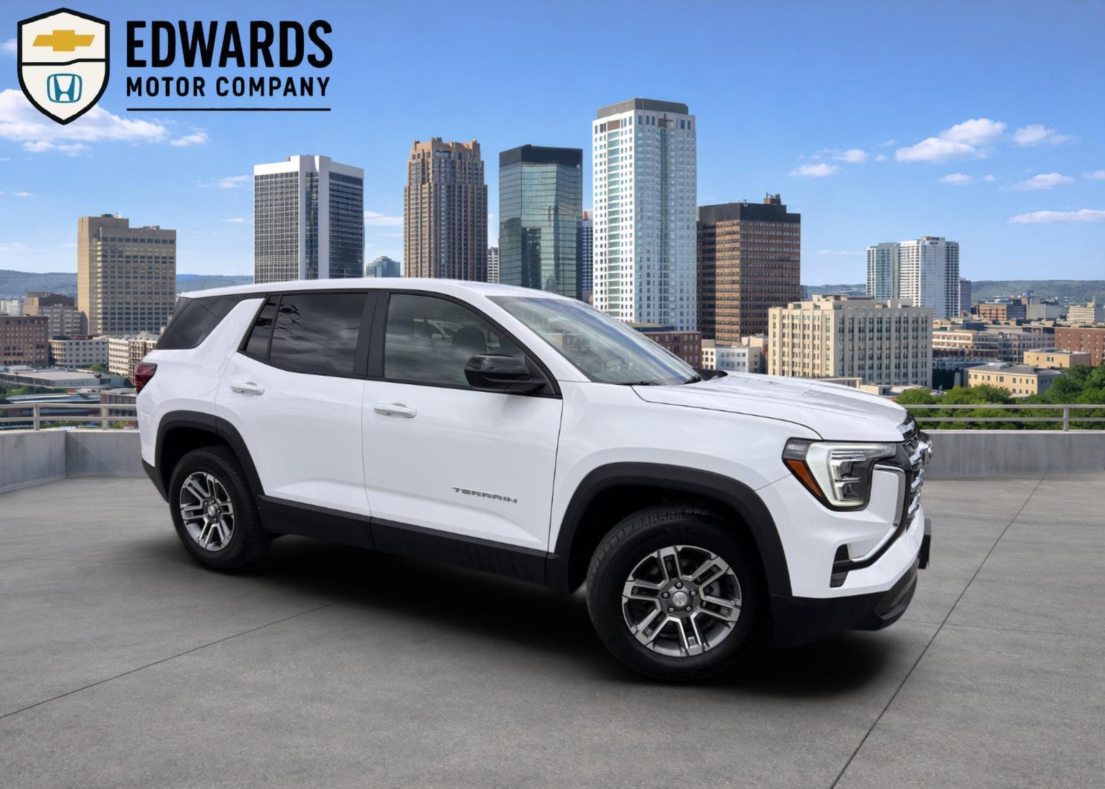 Summit White 2025 GMC Terrain SUV / Crossover Four-Wheel Drive 8-Speed Automatic Overdrive