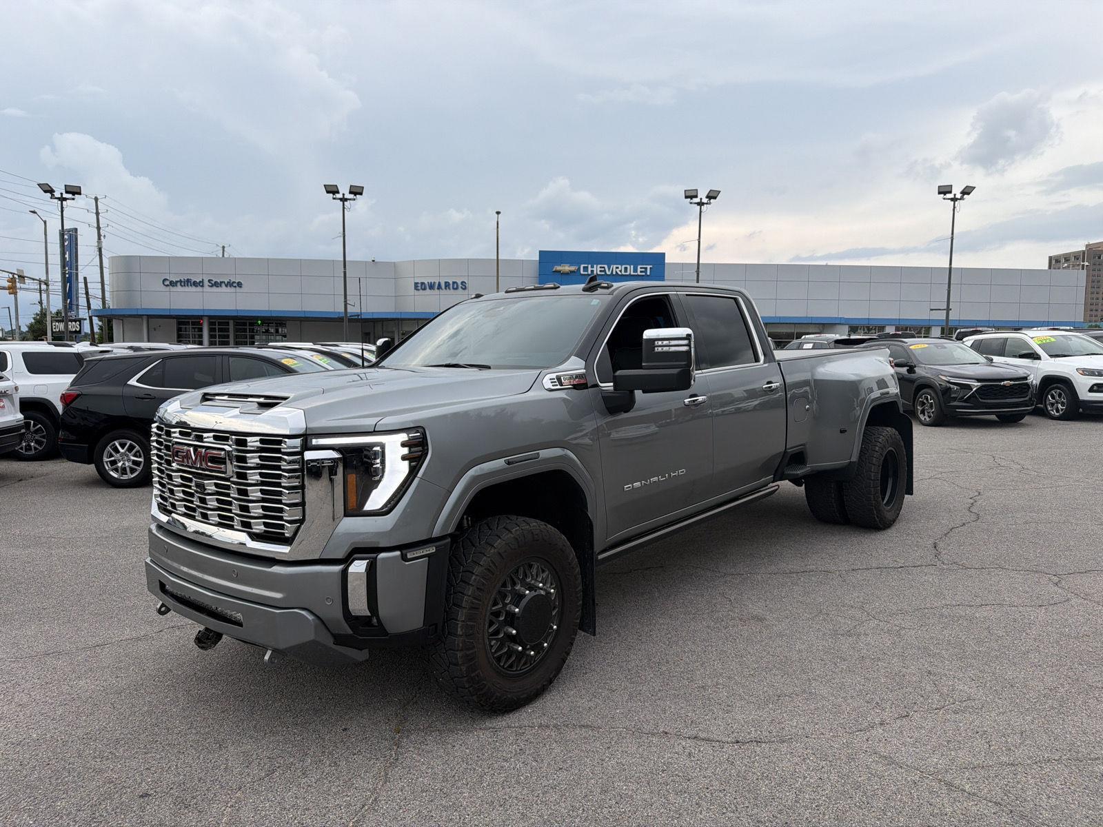 Sterling Metallic 2024 GMC Sierra 3500HD Pickup Truck Four-Wheel Drive Automatic
