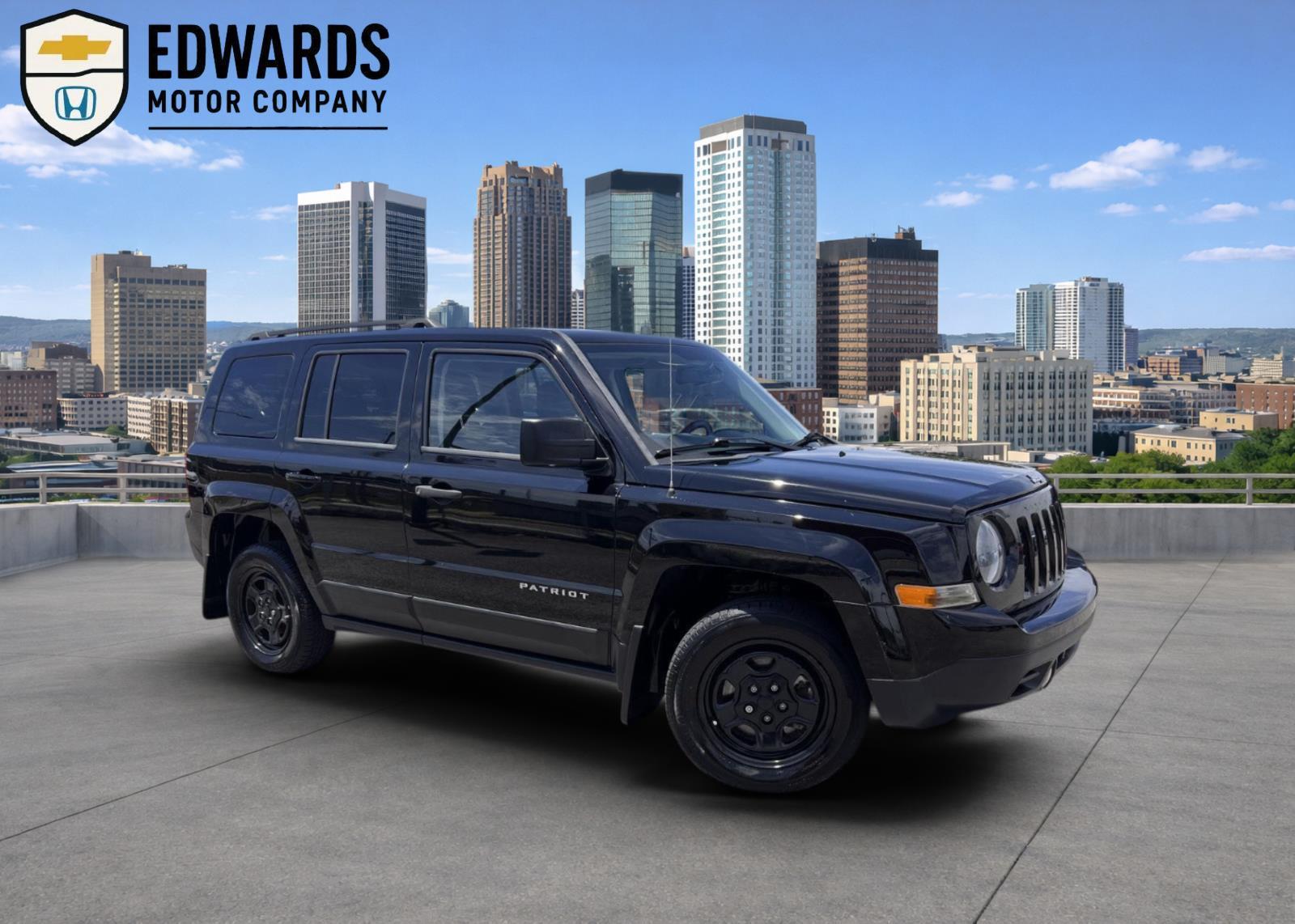 Black Clearcoat 2017 Jeep Patriot SUV / Crossover Front-Wheel Drive 6-Speed Automatic