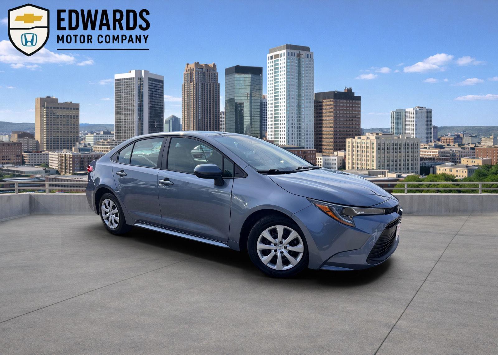 Gray 2024 Toyota Corolla Sedan Front-Wheel Drive Continuously Variable Transmission