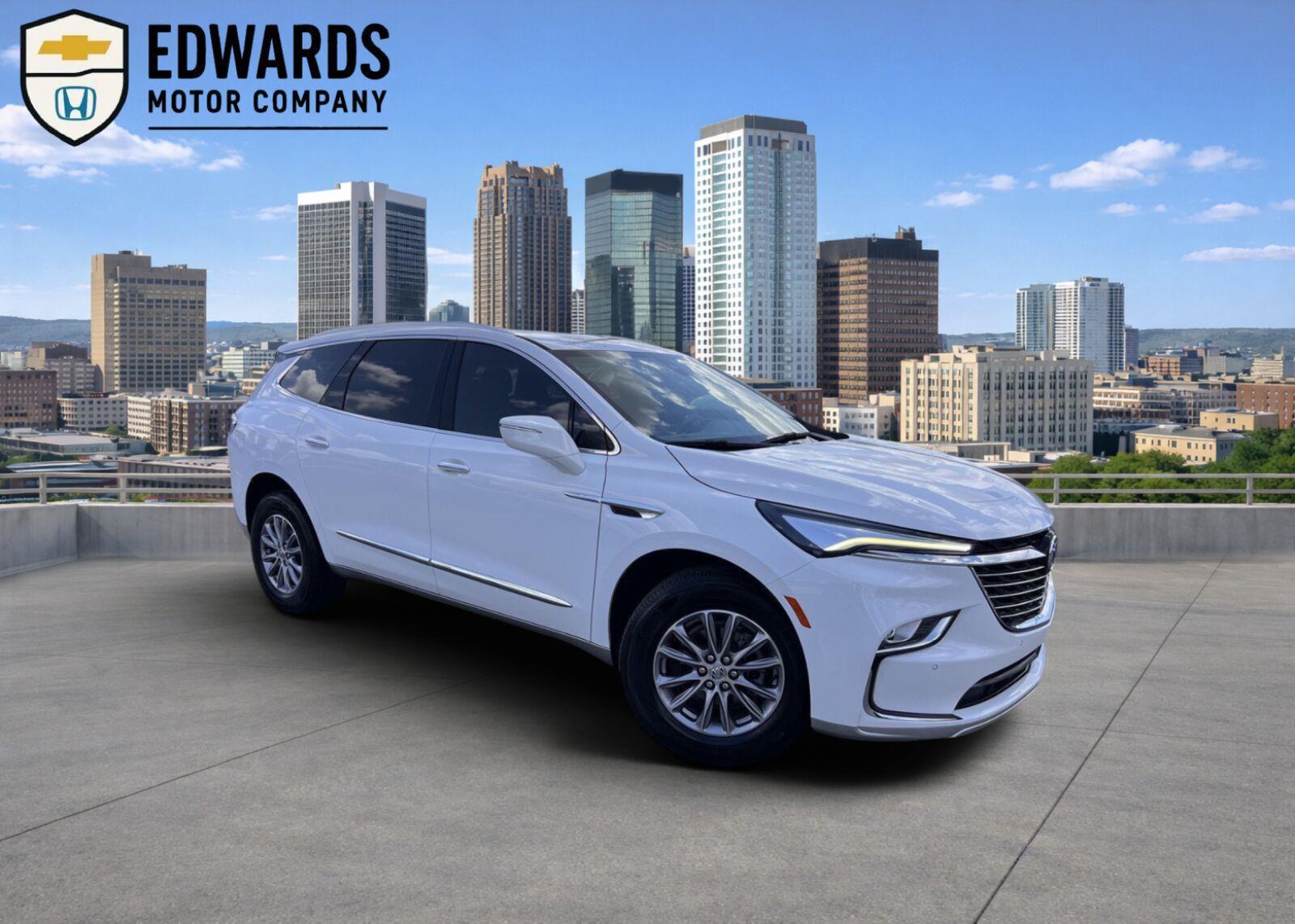 Summit White 2023 Buick Enclave SUV / Crossover Front-Wheel Drive 9-Speed Automatic