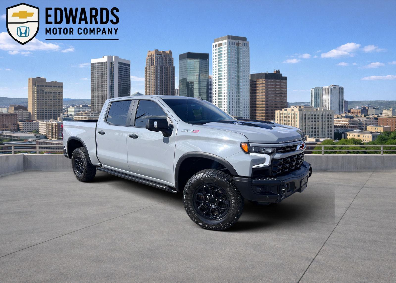 Slate Gray Metallic 2024 Chevrolet Silverado 1500 Pickup Truck Four-Wheel Drive Automatic