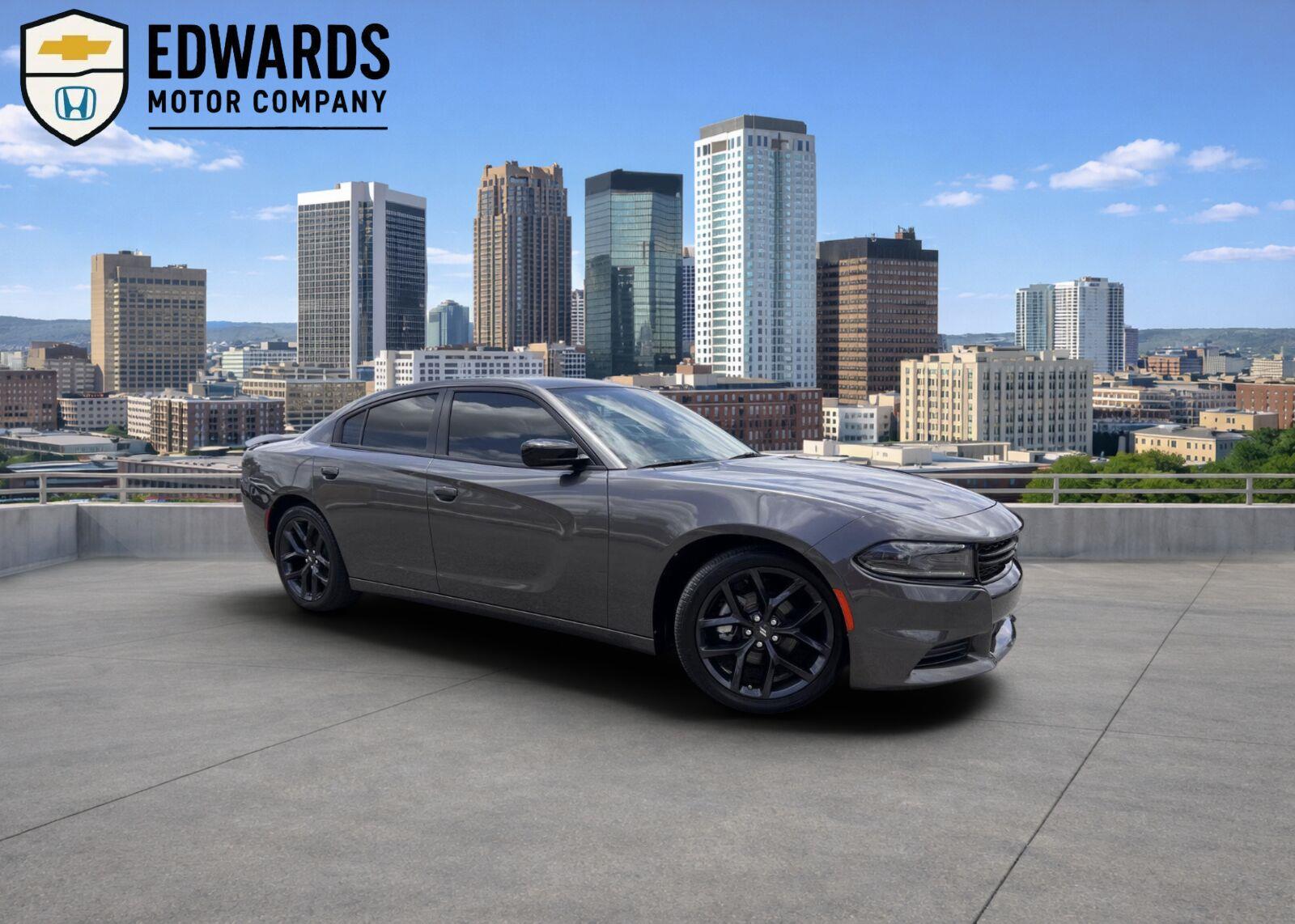 Gray (Granite Pearlcoat) 2023 Dodge Charger Sedan Rear-Wheel Drive 8-Speed Automatic