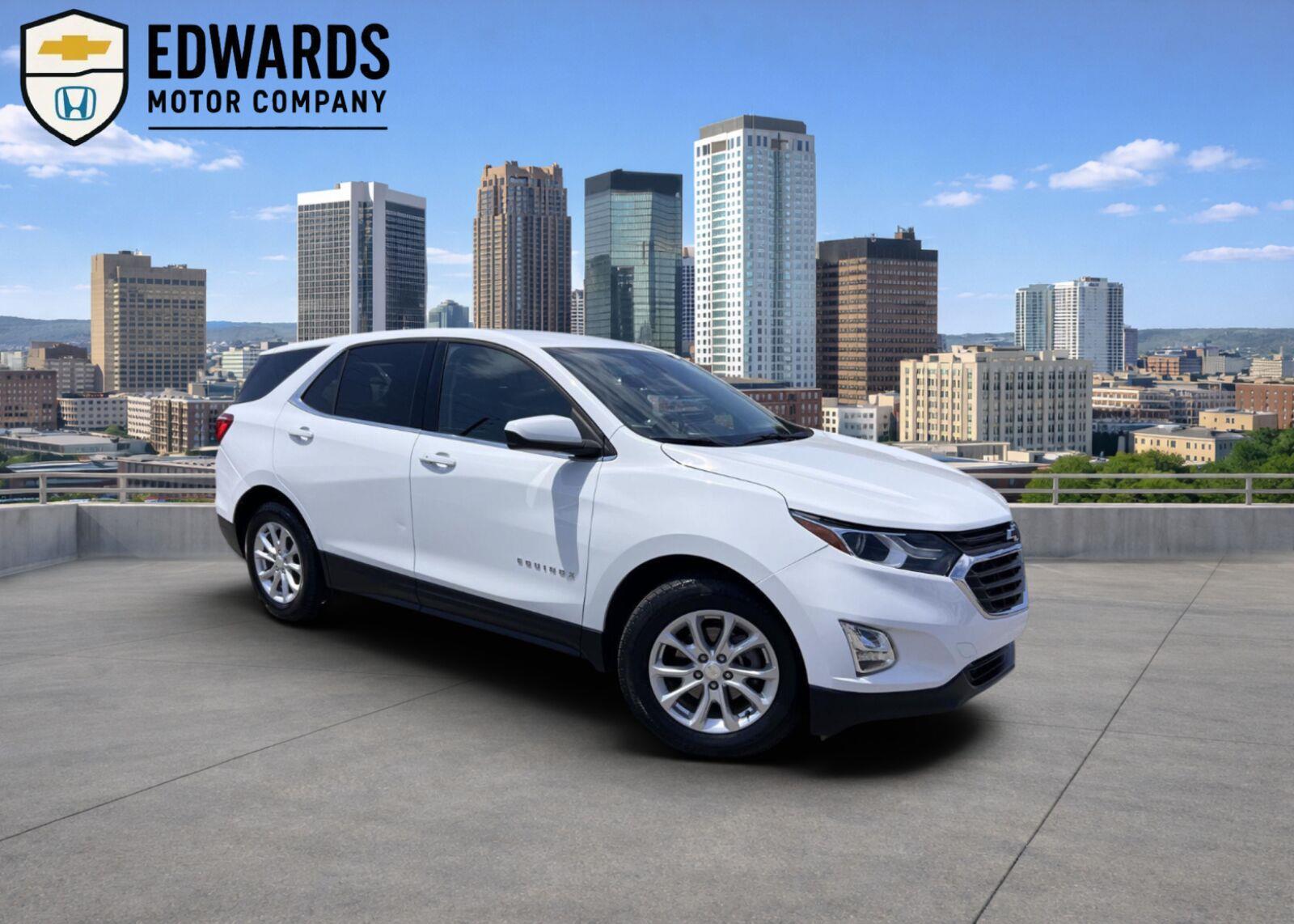 Summit White 2020 Chevrolet Equinox SUV / Crossover Front-Wheel Drive 6-Speed Automatic Overdrive
