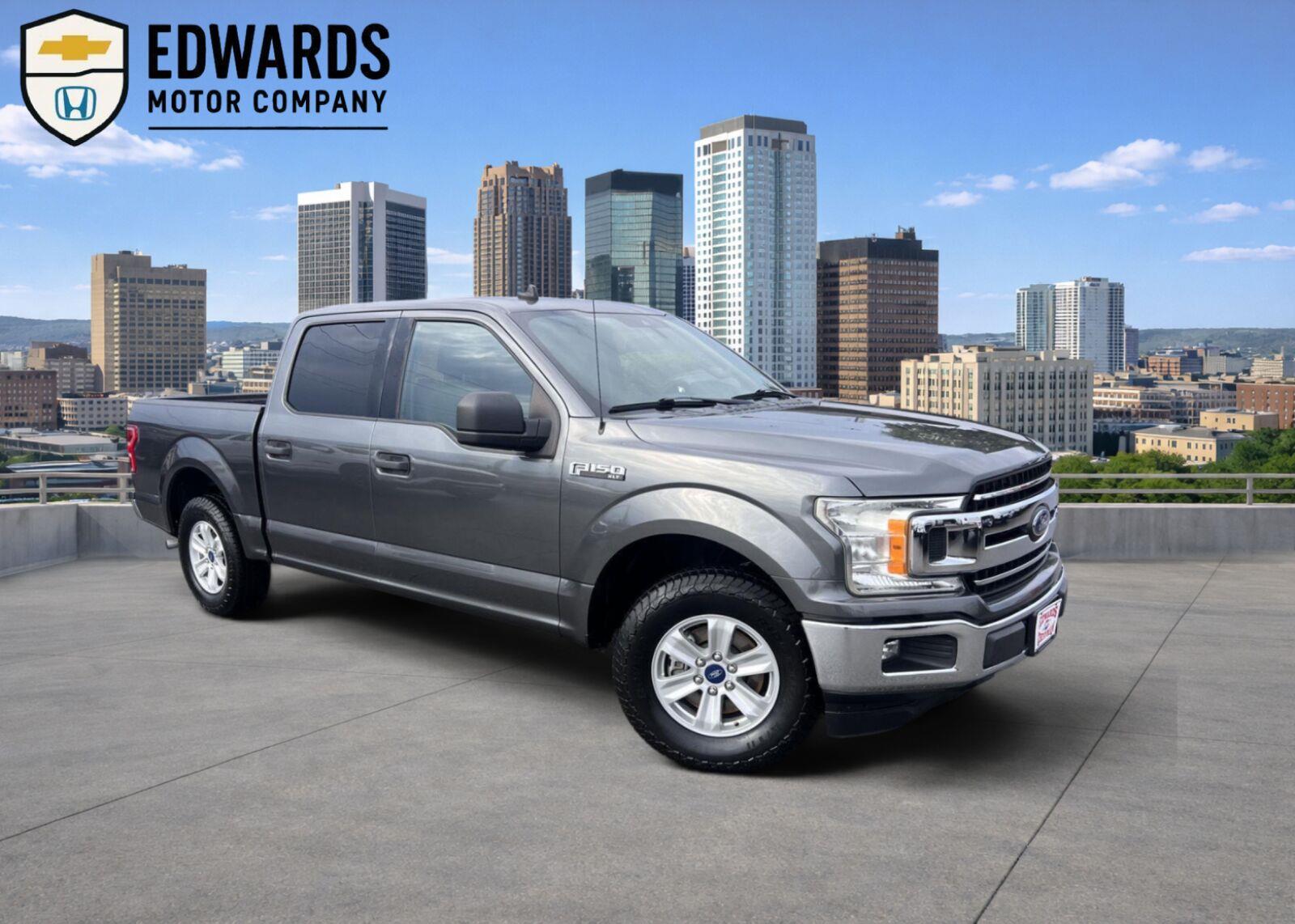 Stone Gray Metallic 2019 Ford F-150 Pickup Truck 4X2 6-Speed Automatic