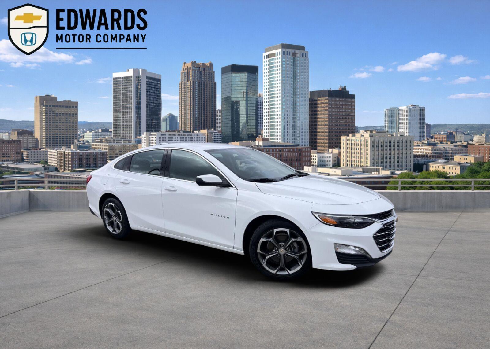 Summit White 2024 Chevrolet Malibu Sedan Front-Wheel Drive Continuously Variable Transmission