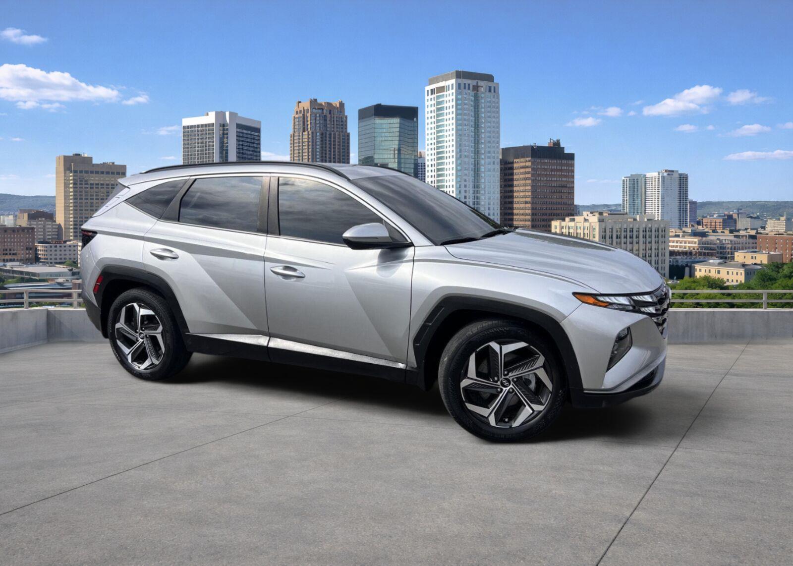 Shimmering Silver 2023 Hyundai Tucson SUV / Crossover Front-Wheel Drive Automatic