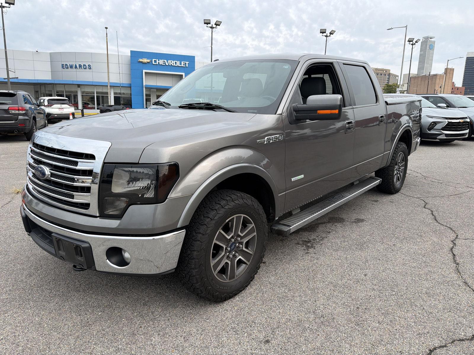 Sterling Gray Metallic 2014 Ford F-150 Pickup Truck Four-Wheel Drive 6-Speed Automatic