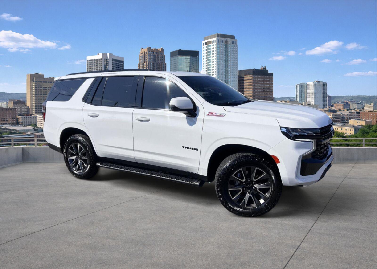Summit White 2023 Chevrolet Tahoe SUV / Crossover Four-Wheel Drive Automatic
