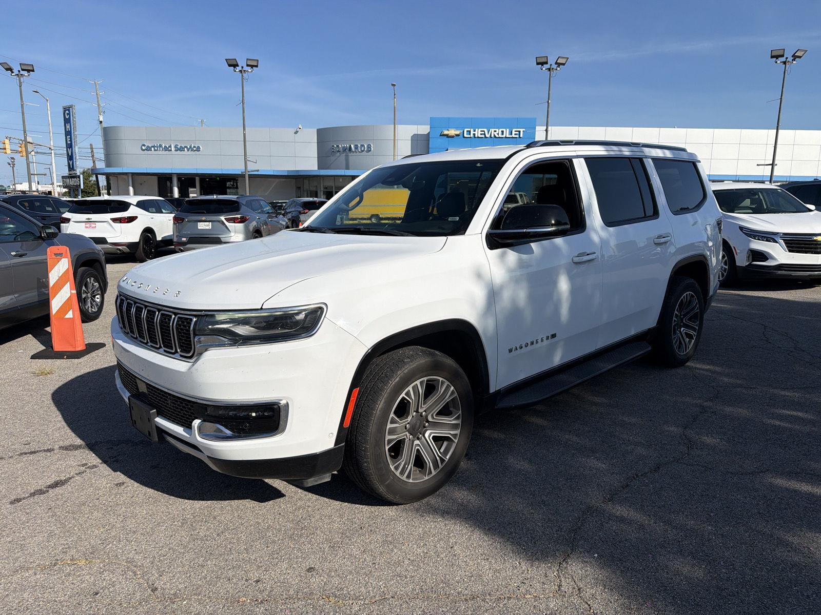 Bright White Clearcoat 2024 Jeep Wagoneer SUV / Crossover Four-Wheel Drive 8-Speed Automatic