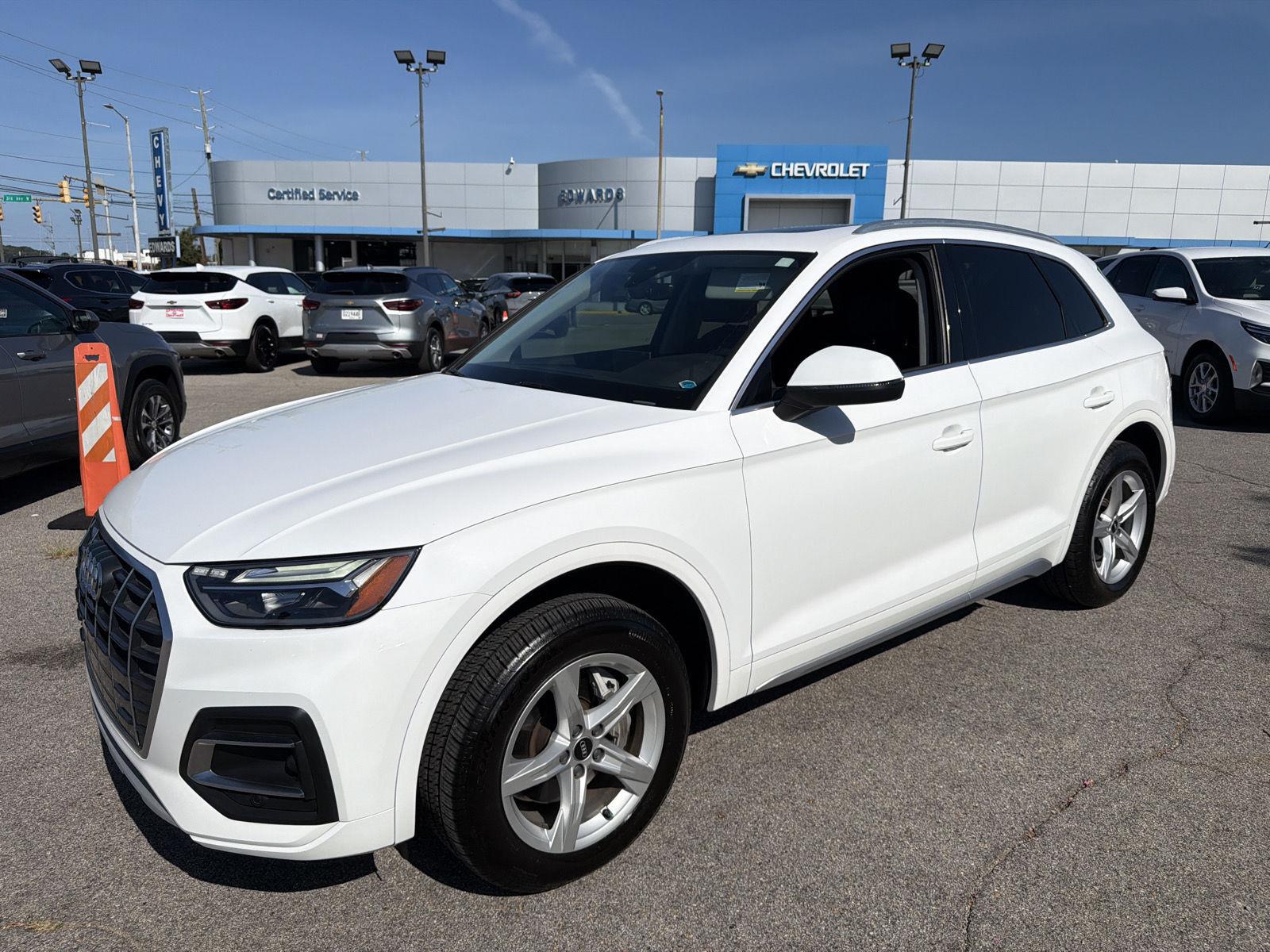 Ibis White 2021 Audi Q5 SUV / Crossover All-Wheel Drive Automatic