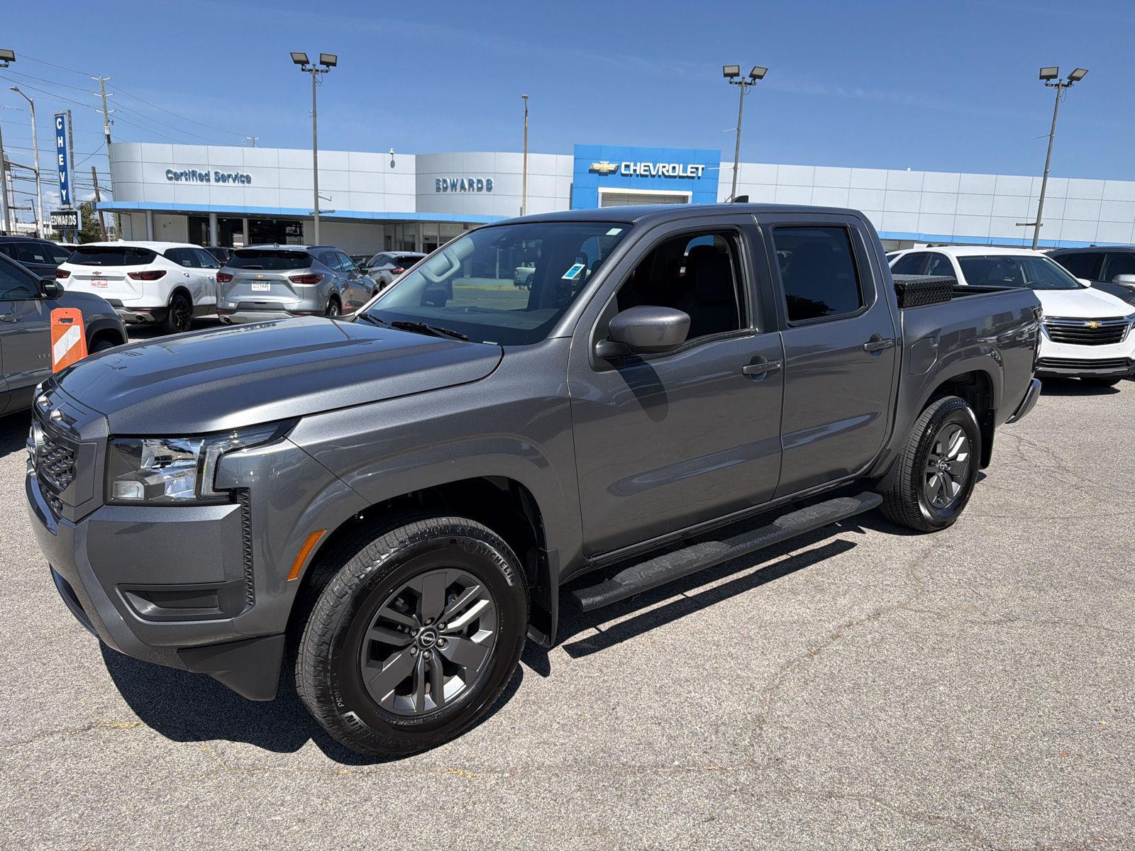 Gray (Gun Metallic) 2025 Nissan Frontier Pickup Truck Four-Wheel Drive Automatic
