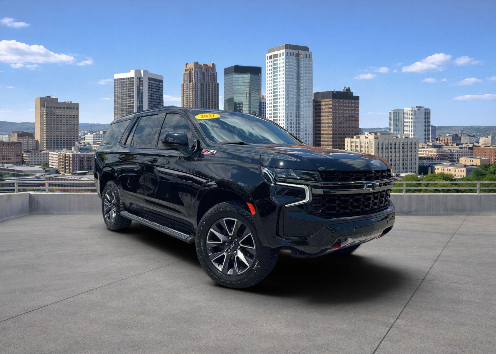 Black 2021 Chevrolet Tahoe SUV / Crossover Four-Wheel Drive Automatic