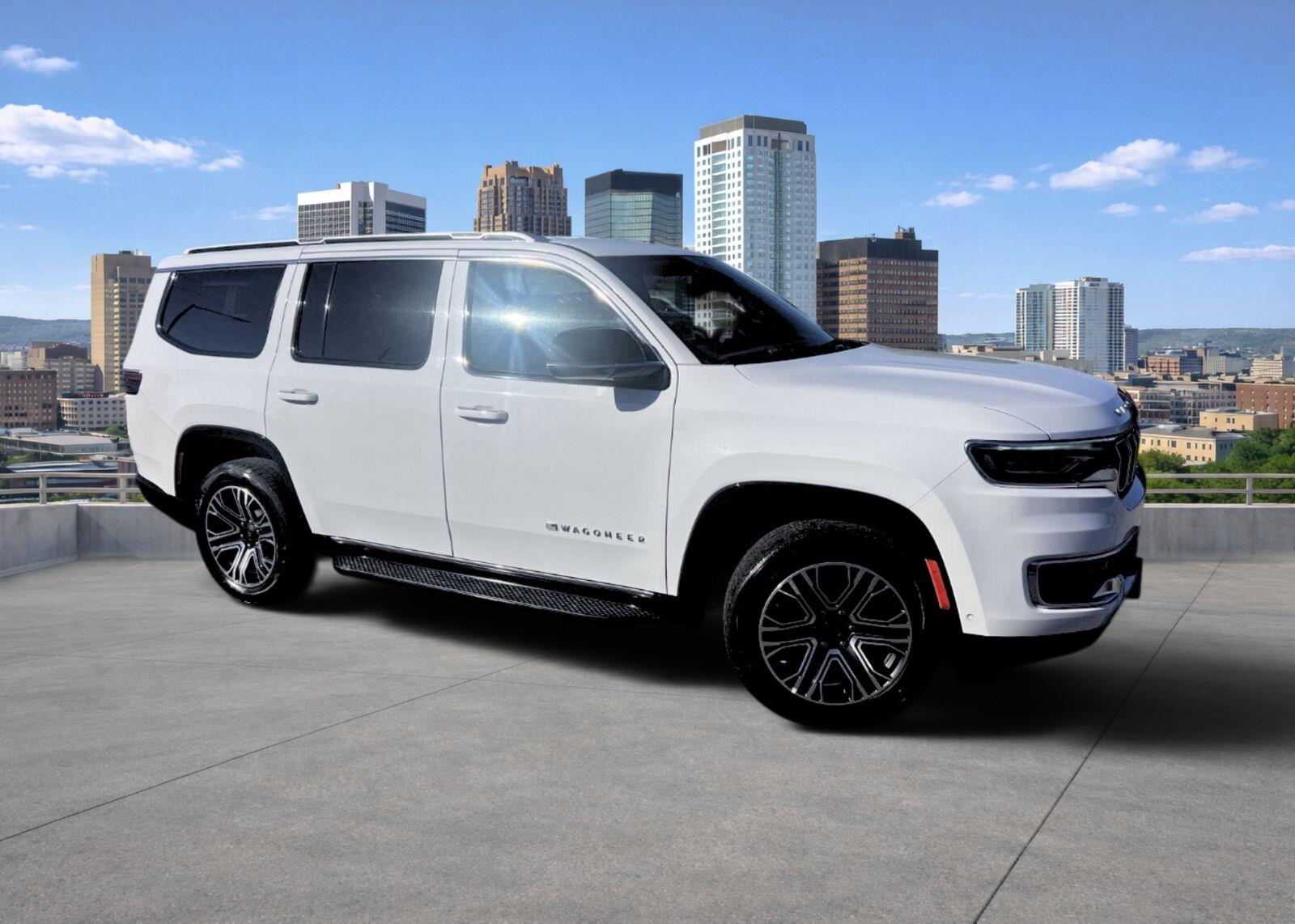 Bright White Clearcoat 2024 Jeep Wagoneer SUV / Crossover Four-Wheel Drive 8-Speed Automatic