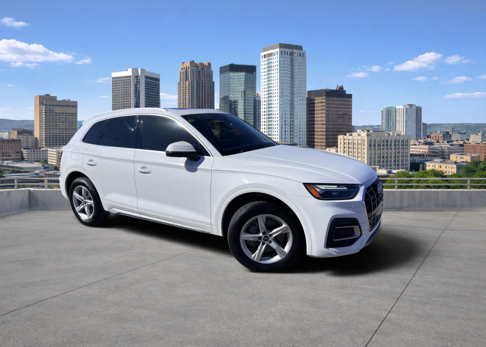 Ibis White 2021 Audi Q5 SUV / Crossover All-Wheel Drive Automatic