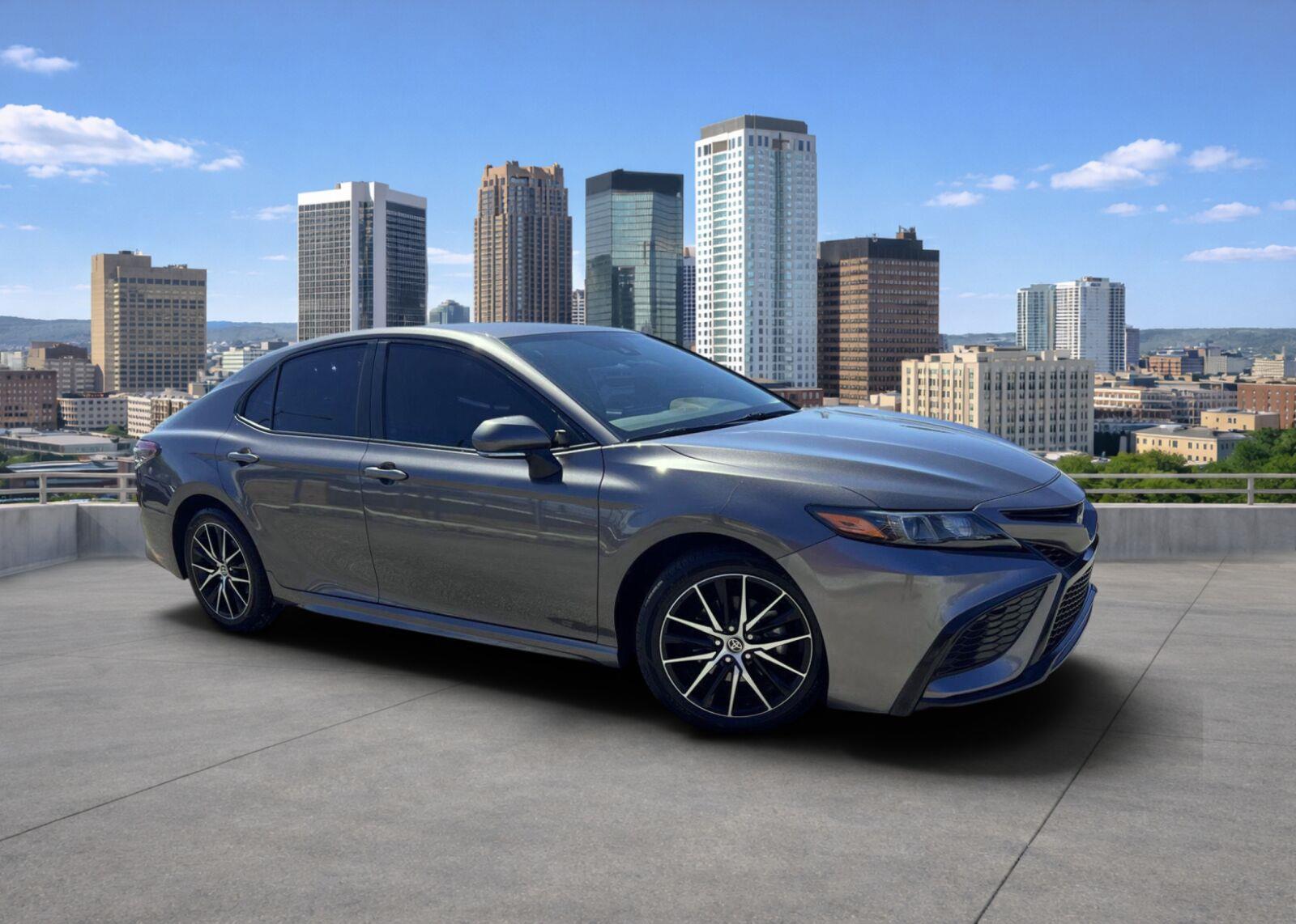 Predawn Gray Mica 2023 Toyota Camry Sedan Front-Wheel Drive Automatic