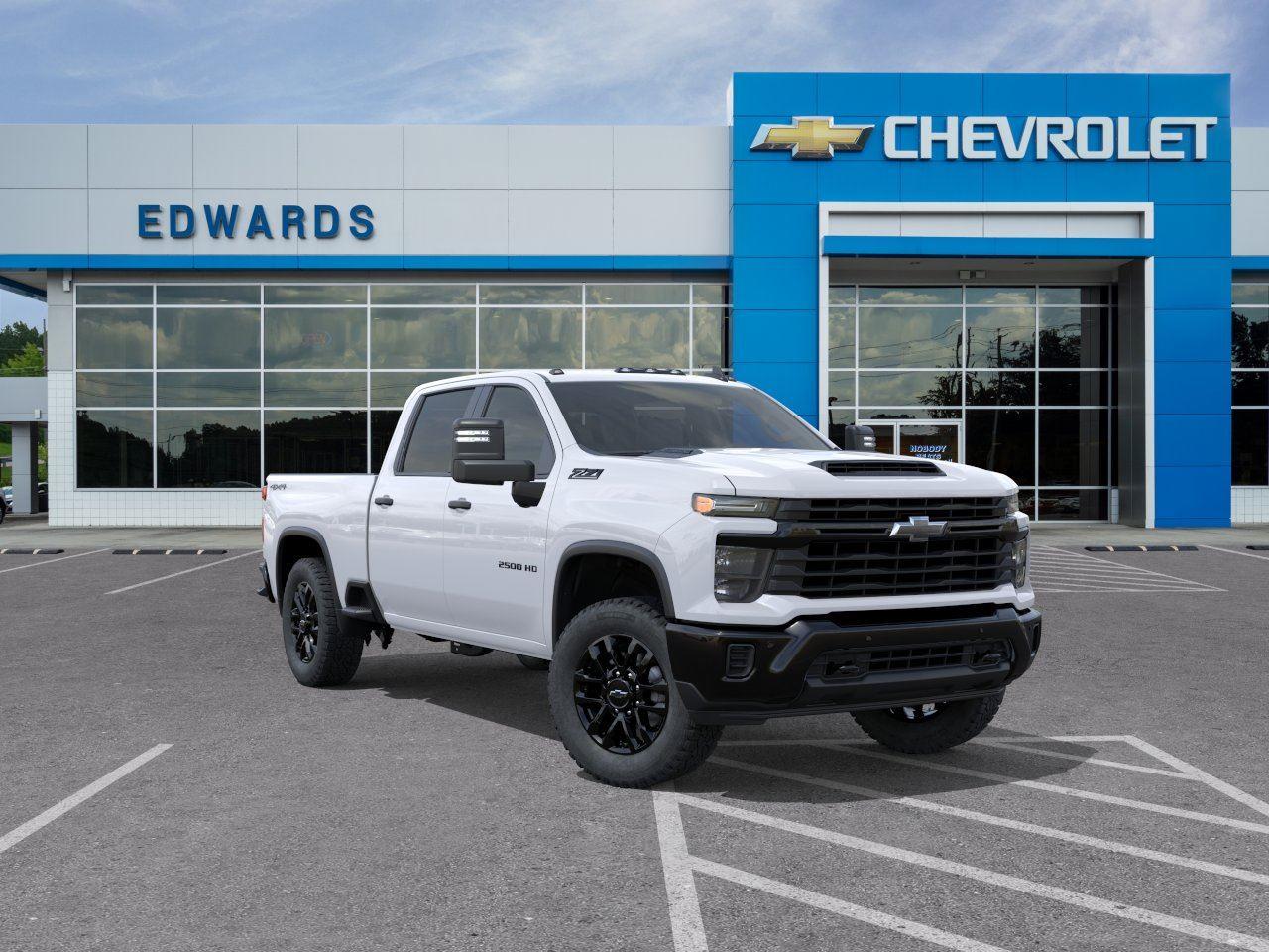 Summit White 2026 Chevrolet Silverado 2500HD Pickup Truck Four-Wheel Drive Automatic