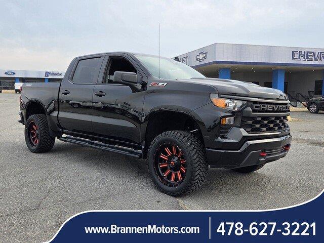 Black 2024 Chevrolet Silverado 1500 Pickup Truck Four-Wheel Drive 8-Speed Automatic