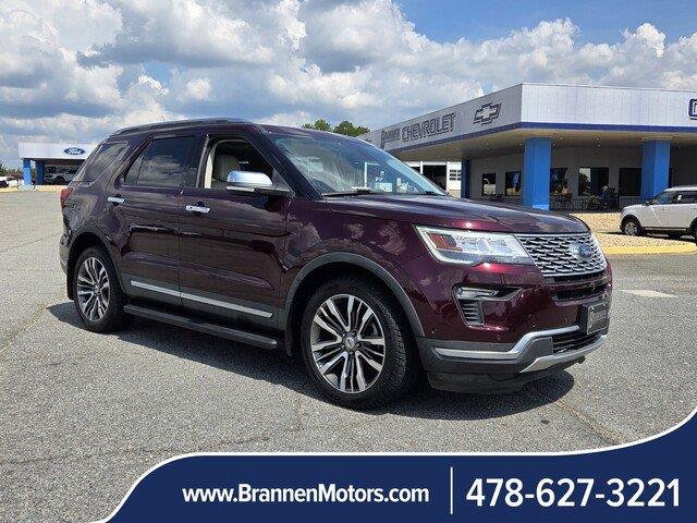 Red (Burgundy Velvet Metallic Tinted Clearcoat) 2019 Ford Explorer SUV / Crossover All-Wheel Drive 6-Speed Automatic