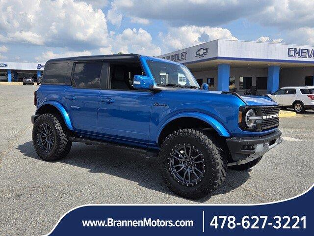 Velocity Blue 2024 Ford Bronco SUV / Crossover Four-Wheel Drive Automatic