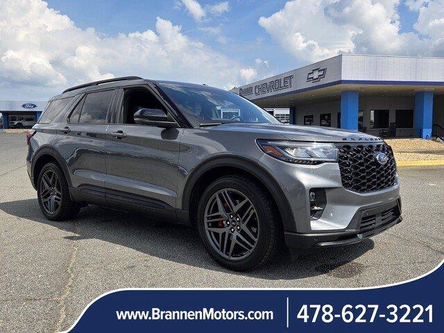 Carbonized Gray 2025 Ford Explorer SUV / Crossover All-Wheel Drive Automatic