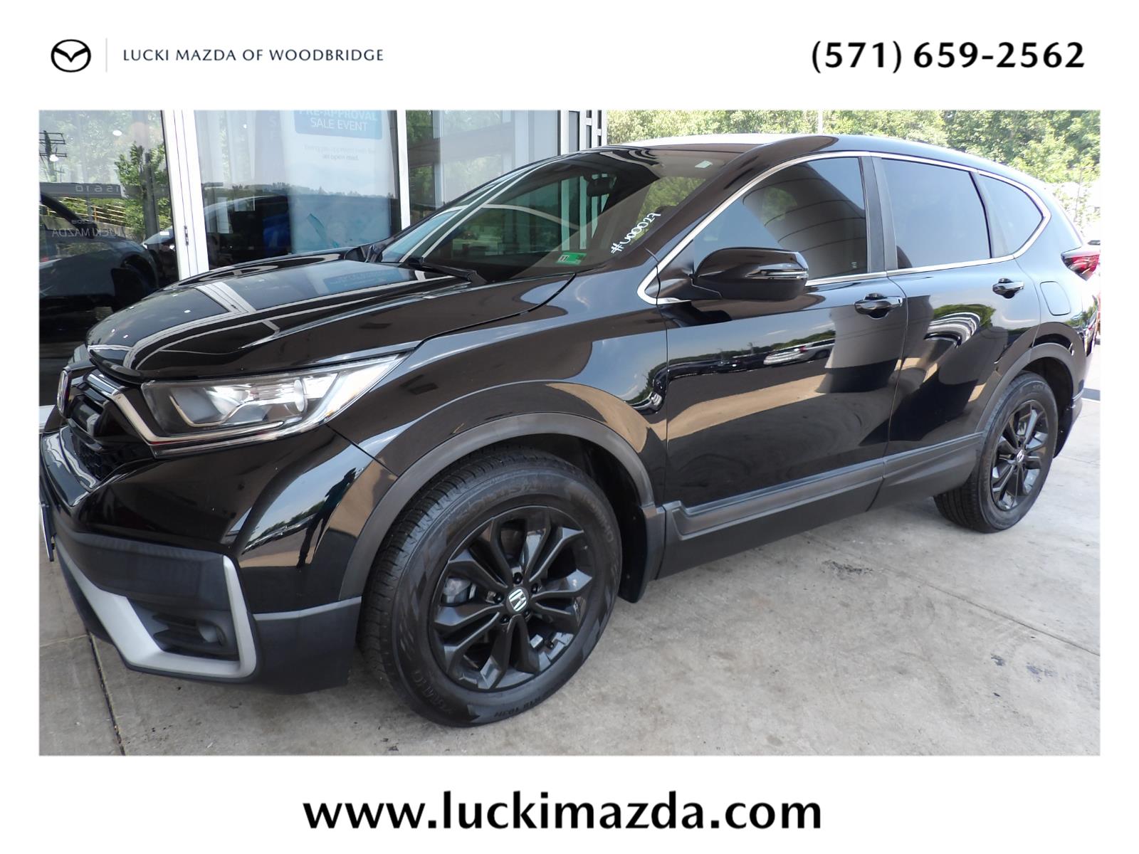 Crystal Black Pearl 2020 Honda CR-V SUV / Crossover Front-Wheel Drive Continuously Variable Transmission