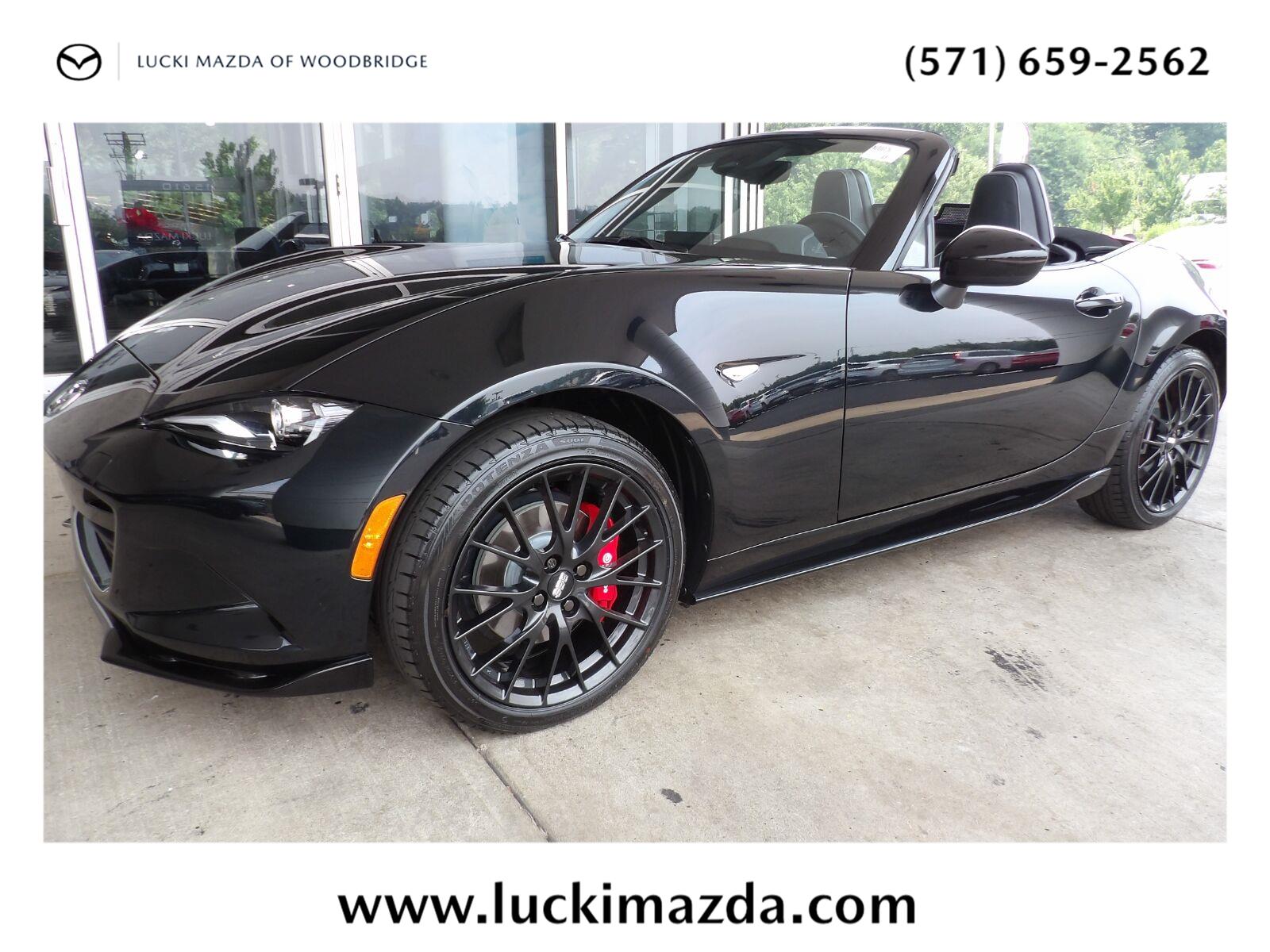 Jet Black Mica 2026 Mazda MX-5 Miata Convertible Rear-Wheel Drive Manual