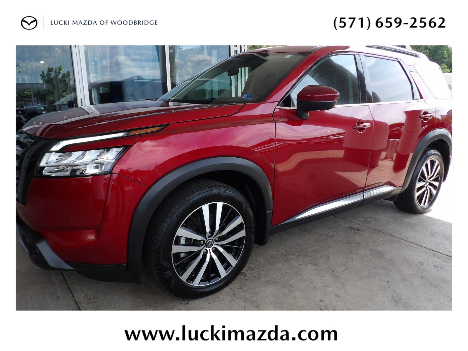 Red (Scarlet Ember Tintcoat) 2023 Nissan Pathfinder SUV / Crossover All-Wheel Drive Automatic