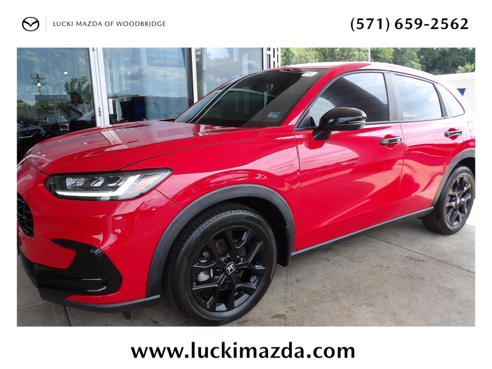 Milano Red 2024 Honda HR-V SUV / Crossover All-Wheel Drive Continuously Variable Transmission