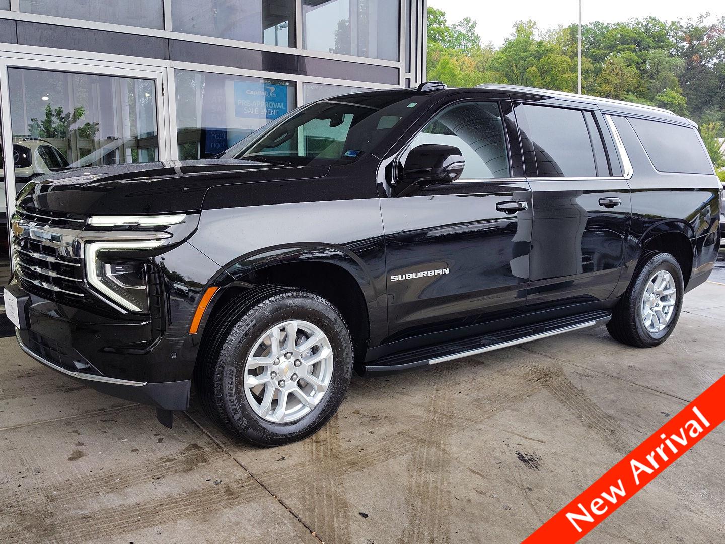 Black 2025 Chevrolet Suburban SUV / Crossover Four-Wheel Drive Automatic