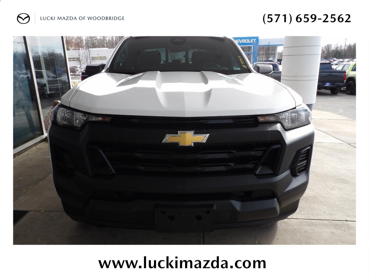 Summit White 2025 Chevrolet Colorado Pickup Truck 4X2 Automatic
