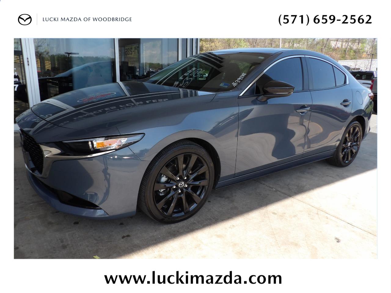 Polymetal Gray Metallic 2024 Mazda MAZDA3 Sedan All-Wheel Drive Automatic