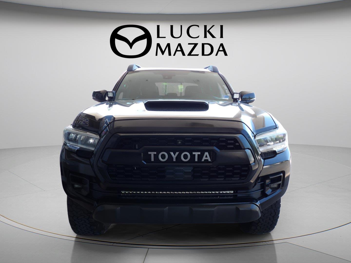 Midnight Black Metallic 2020 Toyota Tacoma Pickup Truck Four-Wheel Drive Automatic