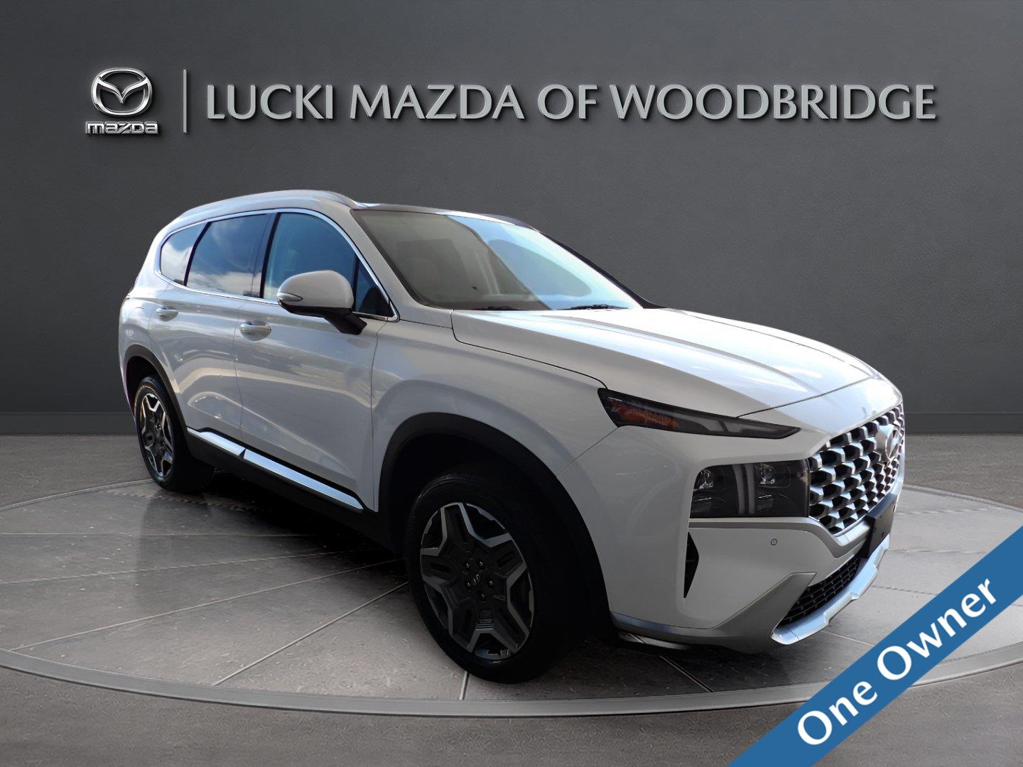 Serenity White Pearl 2023 Hyundai Santa Fe Hybrid Plug-In SUV / Crossover All-Wheel Drive Automatic