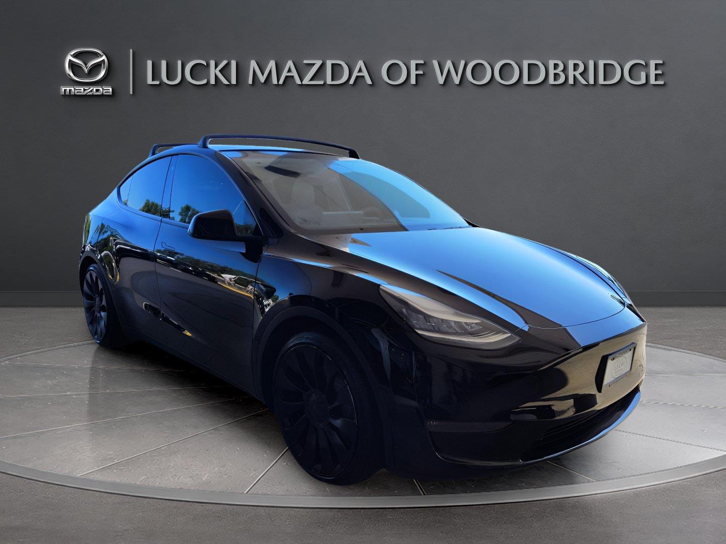 Solid Black 2020 Tesla Model Y SUV / Crossover All-Wheel Drive Automatic