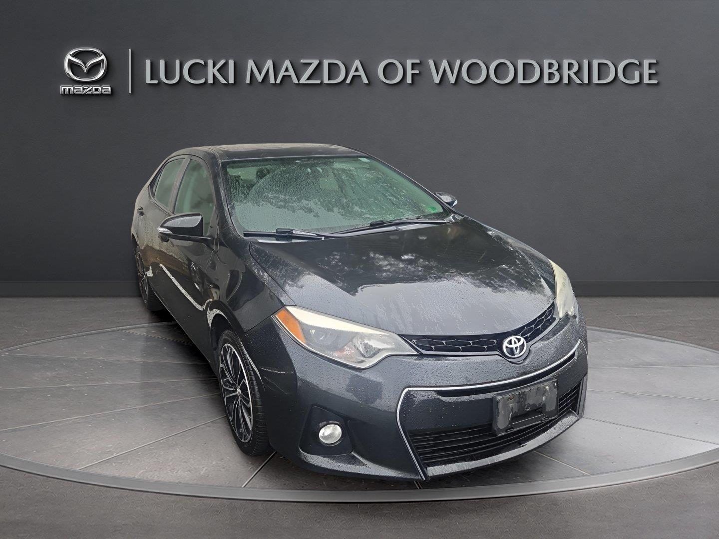 Black Sand Mica 2015 Toyota Corolla Sedan Front-Wheel Drive