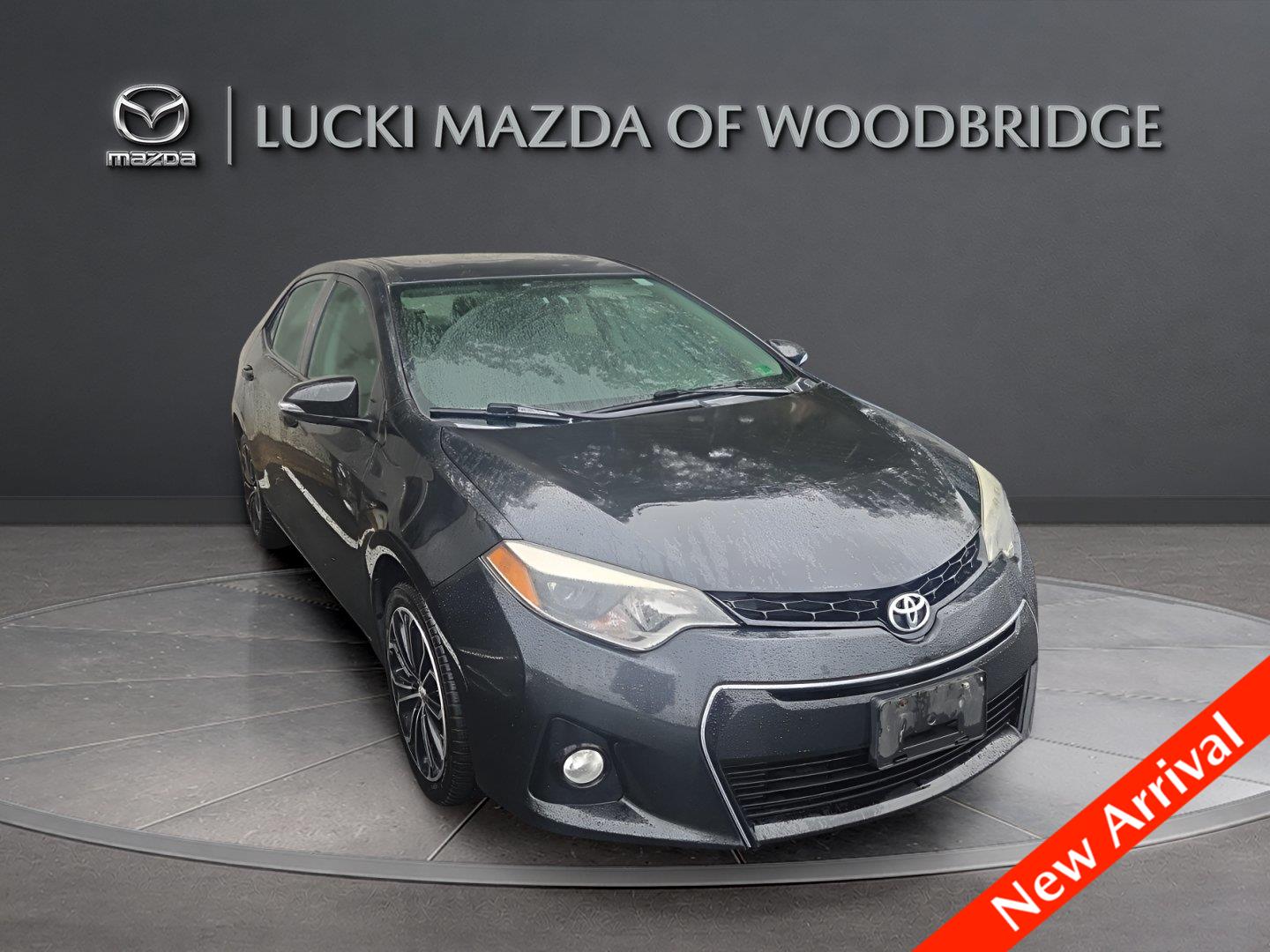 Black Sand Mica 2015 Toyota Corolla Sedan Front-Wheel Drive 